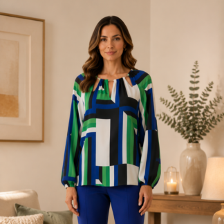 Blusa Halston #HS4KJB1R